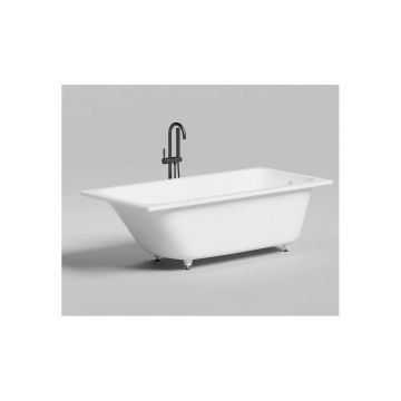 Ванна пристенная/встраиваемая Salini (Салини) Orlanda 1700х600х460 мм, 102016M, белый матовый