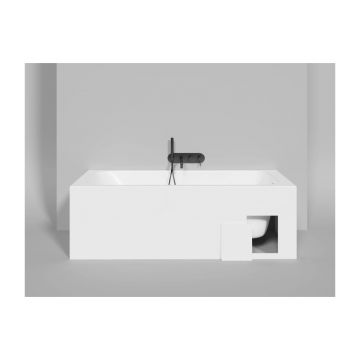 Ванна пристенная/встраиваемая Salini (Салини) Orlanda 1800х600х460 мм, 102022M, белый матовый