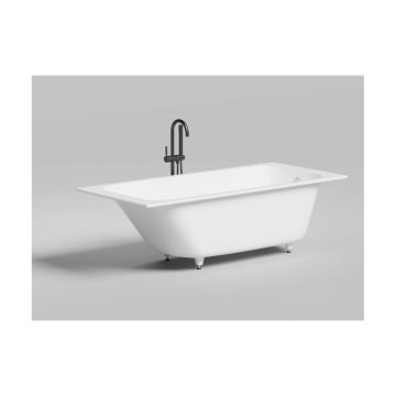 Ванна пристенная/встраиваемая Salini (Салини) Orlanda 1800х610х460 мм, 102012M, белый матовый