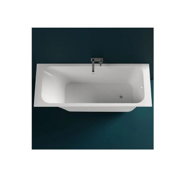 Ванна пристенная/встраиваемая Salini (Салини) Orlanda 1700х610х445 мм, 102021M, белый матовый