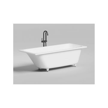 Ванна пристенная/встраиваемая Salini (Салини) Orlanda Axis Kit 1700х600х445 мм, 102111M, белый матовый