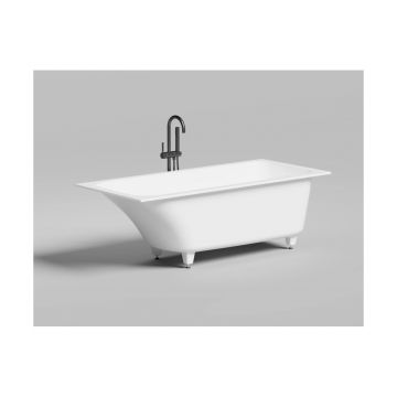 Ванна пристенная/встраиваемая Salini (Салини) Orlanda Axis Kit 1700х610х460 мм, 102117G, белый глянцевий