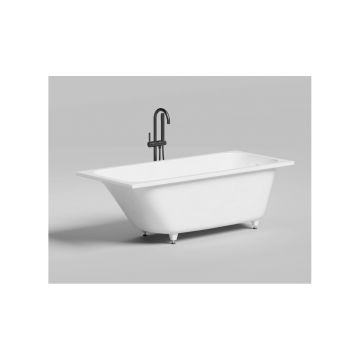 Ванна пристенная/встраиваемая Salini (Салини) Orlanda Axis Kit 1600х600х450 мм, 102125M, белый матовый