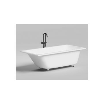 Ванна пристенная/встраиваемая Salini (Салини) Orlanda Axis Kit 1700х600х460 мм, 102126M, белый матовый