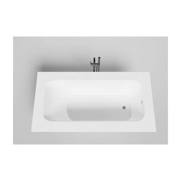 Ванна пристенная/встраиваемая Salini (Салини) Orlanda Plus 1900х610х380 мм, 102014M, белый матовый