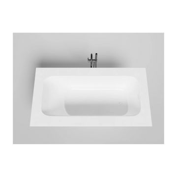 Ванна пристенная/встраиваемая Salini (Салини) Orlanda Plus 1900х610х380 мм, 102114M, белый матовый
