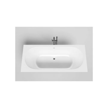 Ванна пристенная/встраиваемая Salini (Салини) Ornella Axis Kit 1800х610х470 мм, 103411G Oval, белый глянцевий