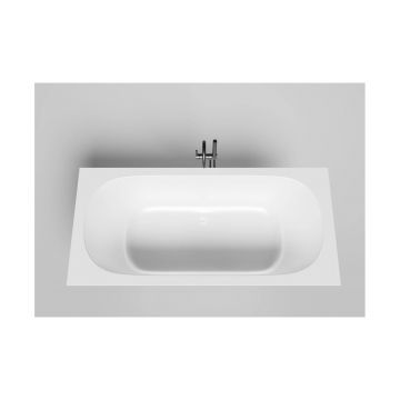 Ванна пристенная/встраиваемая Salini (Салини) Ornella Axis Kit 1900х610х480 мм, 103512M, белый матовый