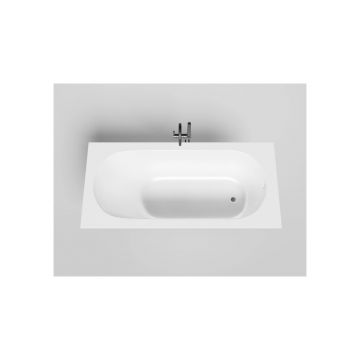 Ванна пристенная/встраиваемая Salini (Салини) Ornella Axis Kit 1700х610х465 мм, 102324M, белый матовый