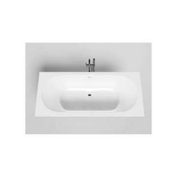 Ванна пристенная/встраиваемая Salini (Салини) Ornella Axis 1800х610х470 мм, 103411G, белый глянцевий