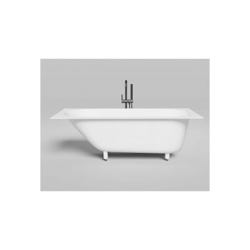Ванна пристенная/встраиваемая Salini (Салини) Ornella 1700х610х460 мм, 102313G, белый глянцевий