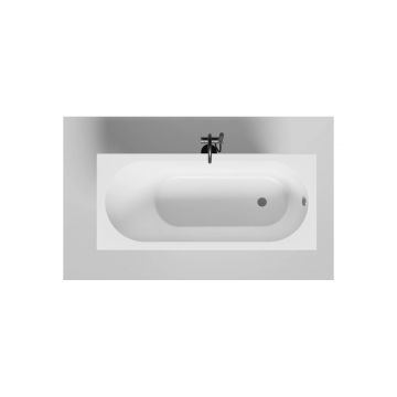 Ванна пристенная/встраиваемая Salini (Салини) Ornella 1600х625х460 мм, 102316G, белый глянцевий