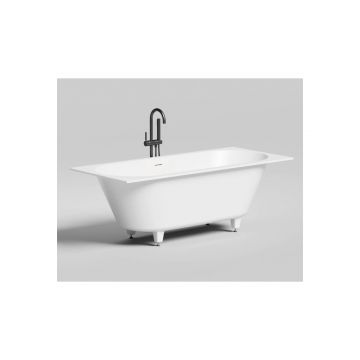 Ванна пристенная/встраиваемая Salini (Салини) Ornella 1800х610х470 мм, 103521M, белый матовый
