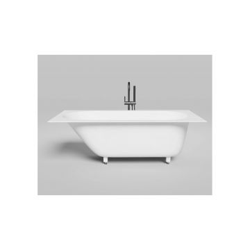 Ванна пристенная/встраиваемая Salini (Салини) Ornella 1700х610х465 мм, 102314G, белый глянцевий