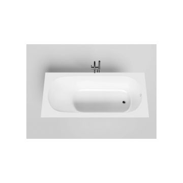 Ванна пристенная/встраиваемая Salini (Салини) Ornella 1800х600х465 мм, 102322M, белый матовый