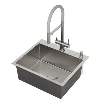 Кухонная мойка RoxenBath (РоксенБаз) Simple 55, сатин, 560220-55