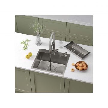 Кухонная мойка RoxenBath (РоксенБаз) Simple 55, сатин, 560220-55