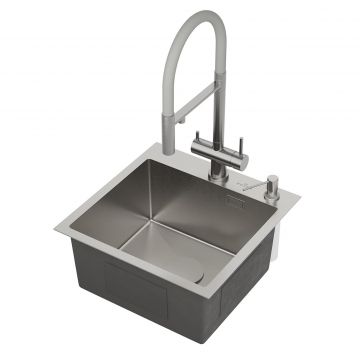 Кухонная мойка RoxenBath (РоксенБаз) Simple 45, сатин, 560220-45