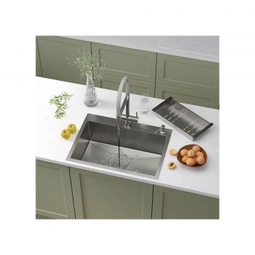 Кухонная мойка RoxenBath (РоксенБаз) Simple 65, сатин, 560220-65