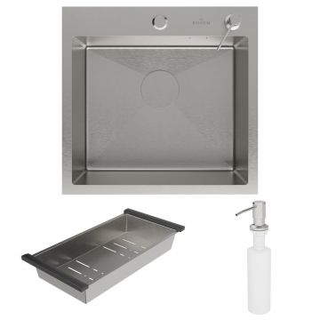 Кухонная мойка RoxenBath (РоксенБаз) Simple 50, сатин, 560220-50