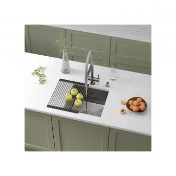 Кухонная мойка RoxenBath (РоксенБаз) Uno 44 под столешницу, сатин, 560210-44