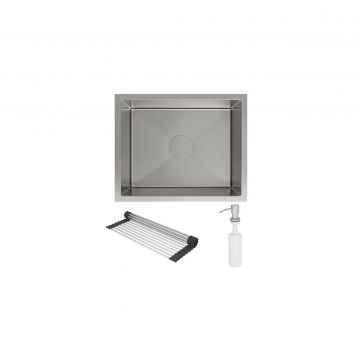 Кухонная мойка RoxenBath (РоксенБаз) Uno 54 под столешницу, сатин, 560210-54