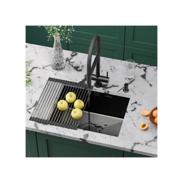 Кухонная мойка RoxenBath (РоксенБаз) Uno 54 PVD, графит, 560210-54B-GR