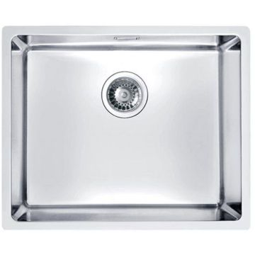 Мойка кухонная прямоугольная Alveus (Алвеус) Kombino 50 Нержавеющая сталь KMB FI (1114489) с сифоном