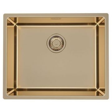 Мойка кухонная прямоугольная Alveus (Алвеус) Monarch Kombino 50 Bronze SAT (1121283) с выпуском без сифона