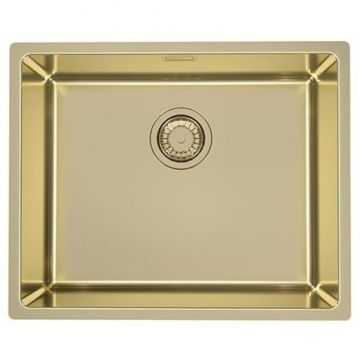 Мойка кухонная прямоугольная Alveus (Алвеус) Monarch Kombino 50 Gold SAT (1120361) с выпуском без сифона
