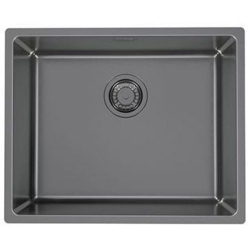 Мойка кухонная прямоугольная Alveus (Алвеус) Monarch Kombino 50 Anthracite SAT (1121284) с выпуском без сифона