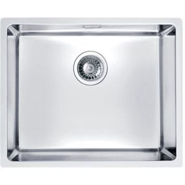 Мойка кухонная прямоугольная Alveus (Алвеус) Kombino 50 Нержавеющая сталь SAT (1100237) с сифоном