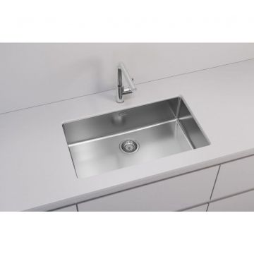Мойка кухонная прямоугольная Alveus (Алвеус) Kombino 60 Нержавеющая сталь SAT (1142615) с сифоном