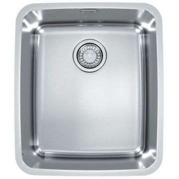 Мойка кухонная прямоугольная Alveus (Алвеус) Luno 40 Нержавеющая сталь SAT (1129252) с сифоном