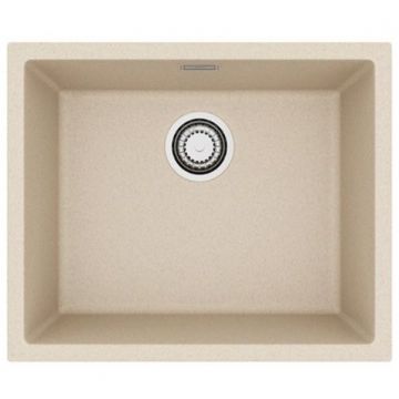 Мойка кухонная прямоугольная Alveus (Алвеус) Granital Omni 30 Terra-G22 (1150053) с сифоном 1145083