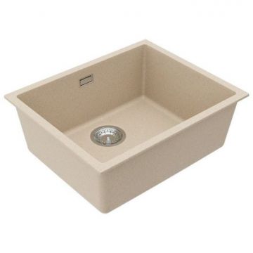 Мойка кухонная прямоугольная Alveus (Алвеус) Granital Omni 30 Terra-G22 (1150053) с сифоном 1145083