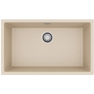 Мойка кухонная прямоугольная Alveus (Алвеус) Granital Omni 40 Terra-G22 (1150060) с сифоном 1145083