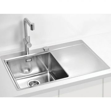 Мойка кухонная прямоугольная Alveus (Алвеус) Pure 40L KMB (1103610) с сифоном