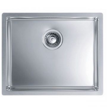Мойка кухонная прямоугольная Alveus (Алвеус) Quadrix 50 BRS (1102606) с сифоном
