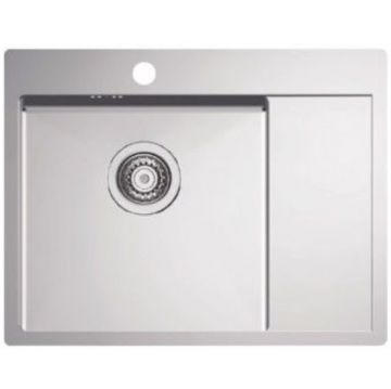 Мойка кухонная прямоугольная Alveus (Алвеус) Quarto 20 BRS-90 (1124383) с сифоном 1130551