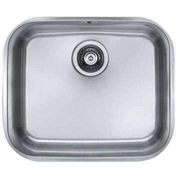 Мойка кухонная прямоугольная Alveus (Алвеус) увеличенной глубиной чаши Variant 10 Нержавеющая сталь Satin (1009252) с сифоном