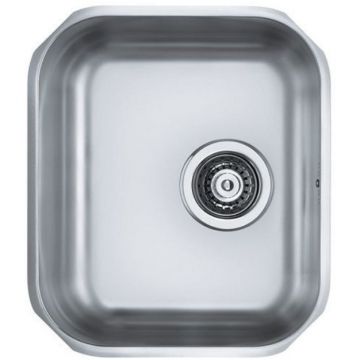 Мойка кухонная прямоугольная Alveus (Алвеус) слив вдоль длинной стороны Variant 40-D Нержавеющая сталь Satin (1009392) с сифоном
