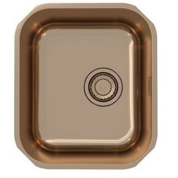 Мойка кухонная прямоугольная Alveus (Алвеус) Monarch PVD Variant 40 Copper (1113586) с выпуском без сифона
