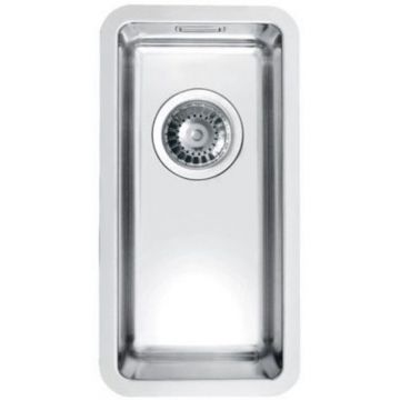 Мойка кухонная прямоугольная Alveus (Алвеус) Kombino 10 Нержавеющая сталь SAT (1100233) с сифоном