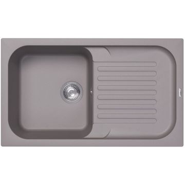 Мойка кухонная прямоугольная Флорентина (Florentina) Арона 860 Грей (20.225.D0860.305)