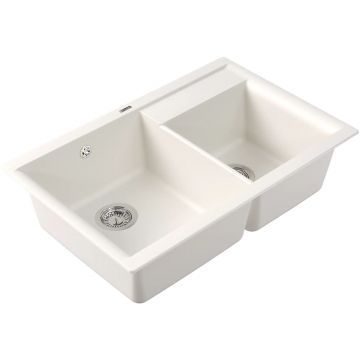 Мойка кухонная прямоугольная Флорентина (Florentina) Касси 780 Жасмин (20.230.E0780.201)