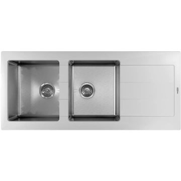 Мойка кухонная прямоугольная Флорентина (Florentina) Комби 1160 Жасмин (21.415.E1160.201)