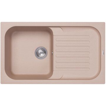 Мойка кухонная прямоугольная Флорентина (Florentina) Арона 860 Песочная (20.225.D0860.107)