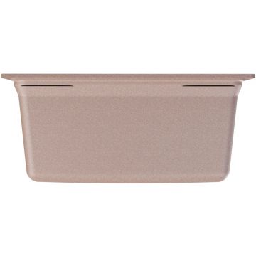 Мойка кухонная прямоугольная Флорентина (Florentina) Липси 460 Песочная (20.280.B0460.107)