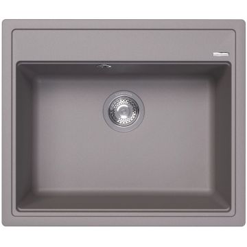 Мойка кухонная прямоугольная Флорентина (Florentina) Липси 600 Грей (20.120.D0600.305)